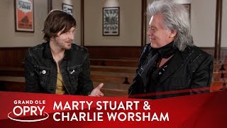 Charlie Worsham & Marty Stuart's Backstage Chat | In-Tune | Opry