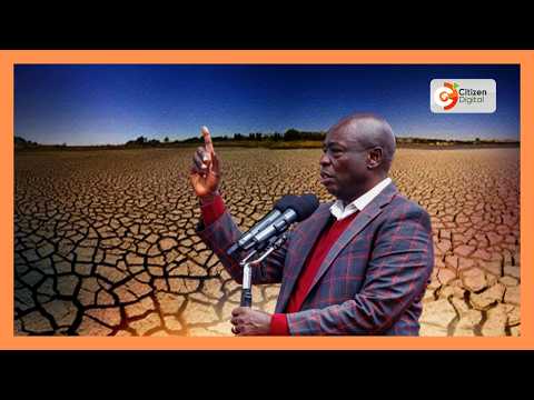 Gachagua blasts govt over drought, calls for national disaster declaration