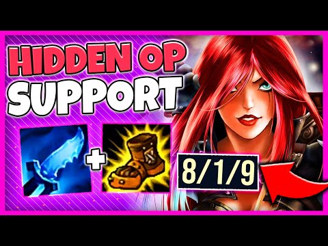 SUPPORT-ERINA! FREE MONEY AND FREE POKE WITH Q! - League of Legends | Katlife