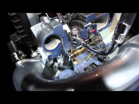 3.0 TDI Audi Engine in detail - IAA Frankfurt 2013