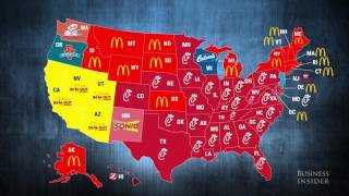 Most Popular Fast Food Restaurants In Every State