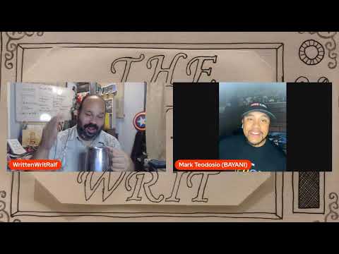 The Written Writ with Mark Teodosio Entertainer and Creator of Bayani