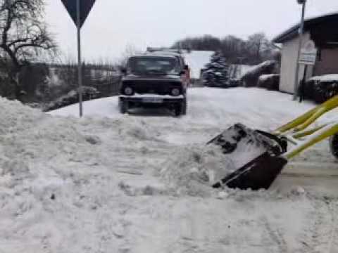 Rs 09 GT124 Schneeräumen oldtimer 40 Jahre alte Technik