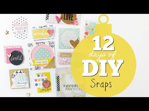 12 Days of DIY | #9 | Layered Scraps