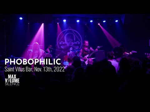 PHOBOPHILIC live at Saint Vitus Bar, Nov. 13th, 2022 (FULL SET)