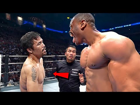 Look! Manny Pacquiao Takes On the GIANT… And Ends Him!