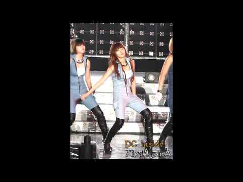 [FANCAM] 100828 4minute hyuna(현아) - HOTISSUE @ TBS Happy Concert