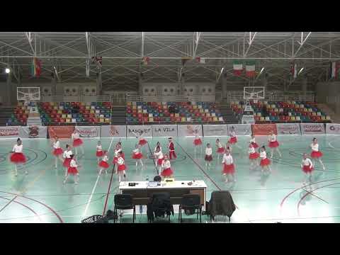 gimnàsia rítmica Jonense al descans del cb La Vila