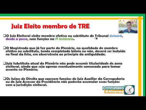 Dicas Finais - TRE-MG - Regulamento dos Juízos e Cartórios MG (Resolução nº 803/2009) -
