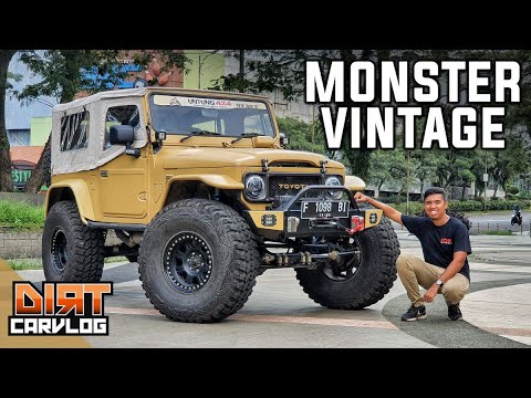 MONSTER FJ40 UNIK BERGAYA VINTAGE! | DIRT CARVLOG #188