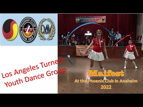 Prinzengarde - Immer widder dun - Los Angeles Turners Youth Dance Group - Maifest - Kinderfest 2022