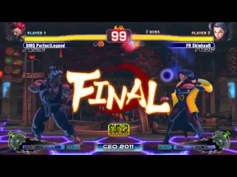 DMG PerfectLegend vs FR ShinkuuR CEO 2011 SSF4 AE Singles