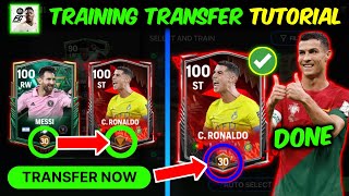 How To Do Training Transfer In FC Mobile | Full Tutorial| Mr. Believer