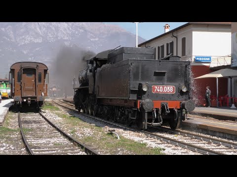 2019-03-31 La 740.038 con il treno storico "Iseo Express" 2/4