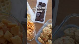 Let’s Prep For The Week #homemade #homemaderecipes #mealprep #weeklymealprep #kidsnacks