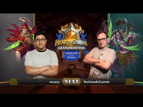 muzzy vs NoHandsGamer - Division A - Hearthstone Grandmasters Americas 2020 Season 2 - Week 6