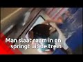 Een verwarde man heeft woensdagavond voor veel onrust gezorgd op het station in Tilburg.