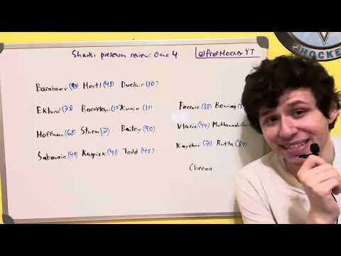 Sharks 23-24 Preseason Game 4: Sharks vs Kings