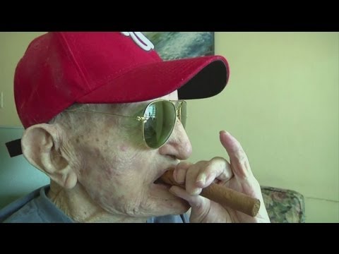 102 Year Old Baseball Star!