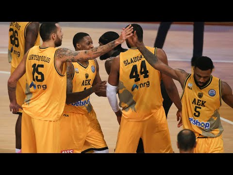AEK vs Hapoel Jerusalem (91-78) | BasketballCL
