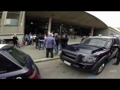 Szolnoki Olaj supporters in Bologna