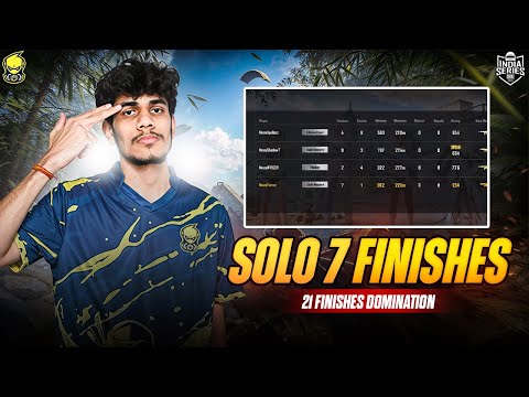 WE QUALIFIED AFTER THIS MATCH| SOLO 7 FINISHES | Fierce