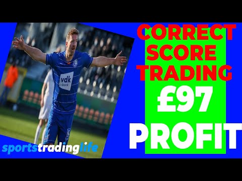Profitable Correct Score Football Trading Strategy Works Perfect