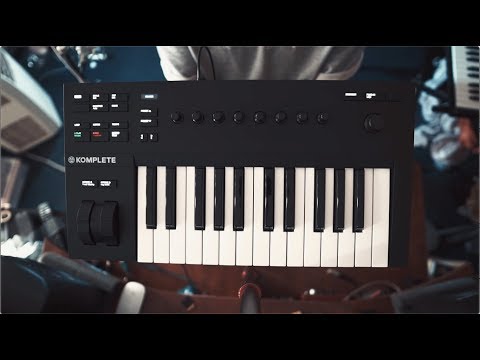 Unboxing Komplete Kontrol A25 by Native Instruments | In Studio Vlog