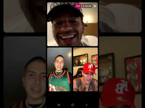 Lenny Tavarez Y feid en live - La Liendra y Maxiolly ..