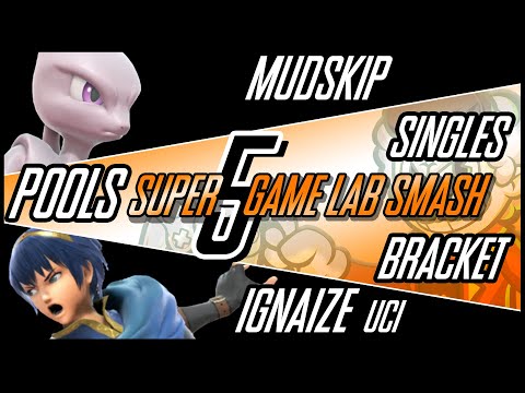SUPER-GameLabSmash #5 Mudskip (Mewtwo) Vs Ignaize (Marth)