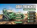 TYPHON GroundRipper GRX-1 Compact Tracked Trencher | 29.5" Deep Cuts with Honda GX690 Power