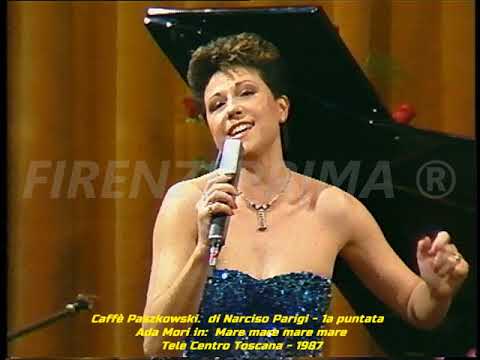 Caffè Paszkowsky. di Narciso Parigi - Ada Mori in: Mare mare mare mare. Tele Centro Toscana. 1987