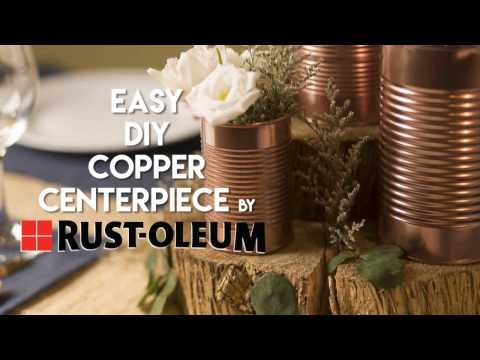 Thumbnail for Create a DIY Copper Centerpiece with Stops Rust Spray Paint