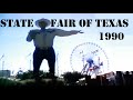 State Fair Of Texas 1990 RETRO VHS Home Video Big Tex Carnival Rides Rodeo