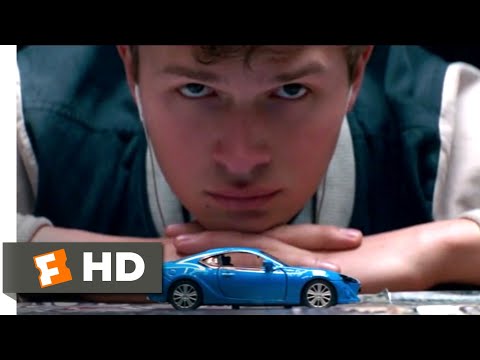 afbeelding Baby Driver (2017) - A Score for a Score Scene (4/10) | Movieclips