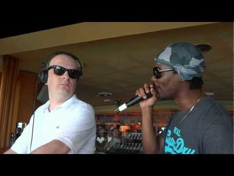 DJ Ruffstuff w/Funsta MC @ Sunbeatz - Kanya, Ibiza - Sept. 19/12