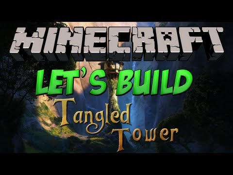 Crazy Minecraft Build - Mind-Blowing Tangled Tower!