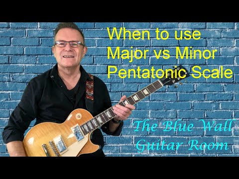 When to use Major vs Minor Pentatonic Scale