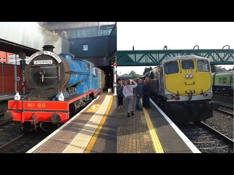 Trip aboard the RPSI's Steam/Diesel Enterprise with 85 & 075 (27-9-2015)