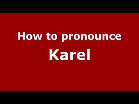 How to pronounce Karel (Spanish/Argentina) - PronounceNames.com