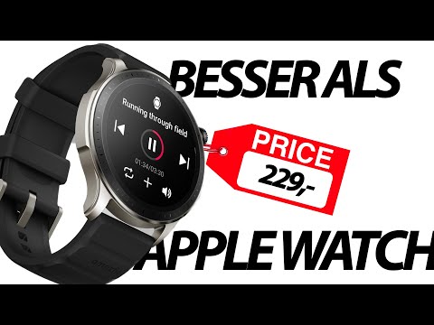 Du brauchst keine AppleWatch - AMAZFIT GTR4