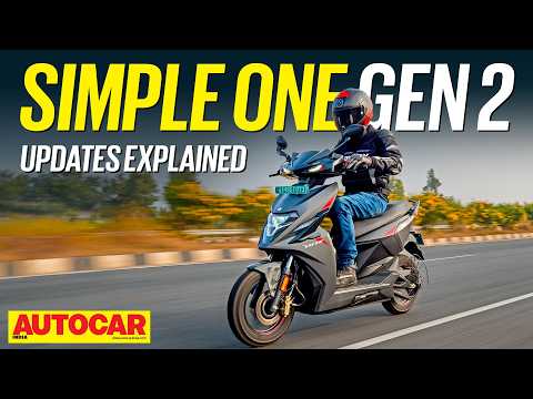 Simple One Gen 2 review - Better, but not perfect | First Ride | Autocar India