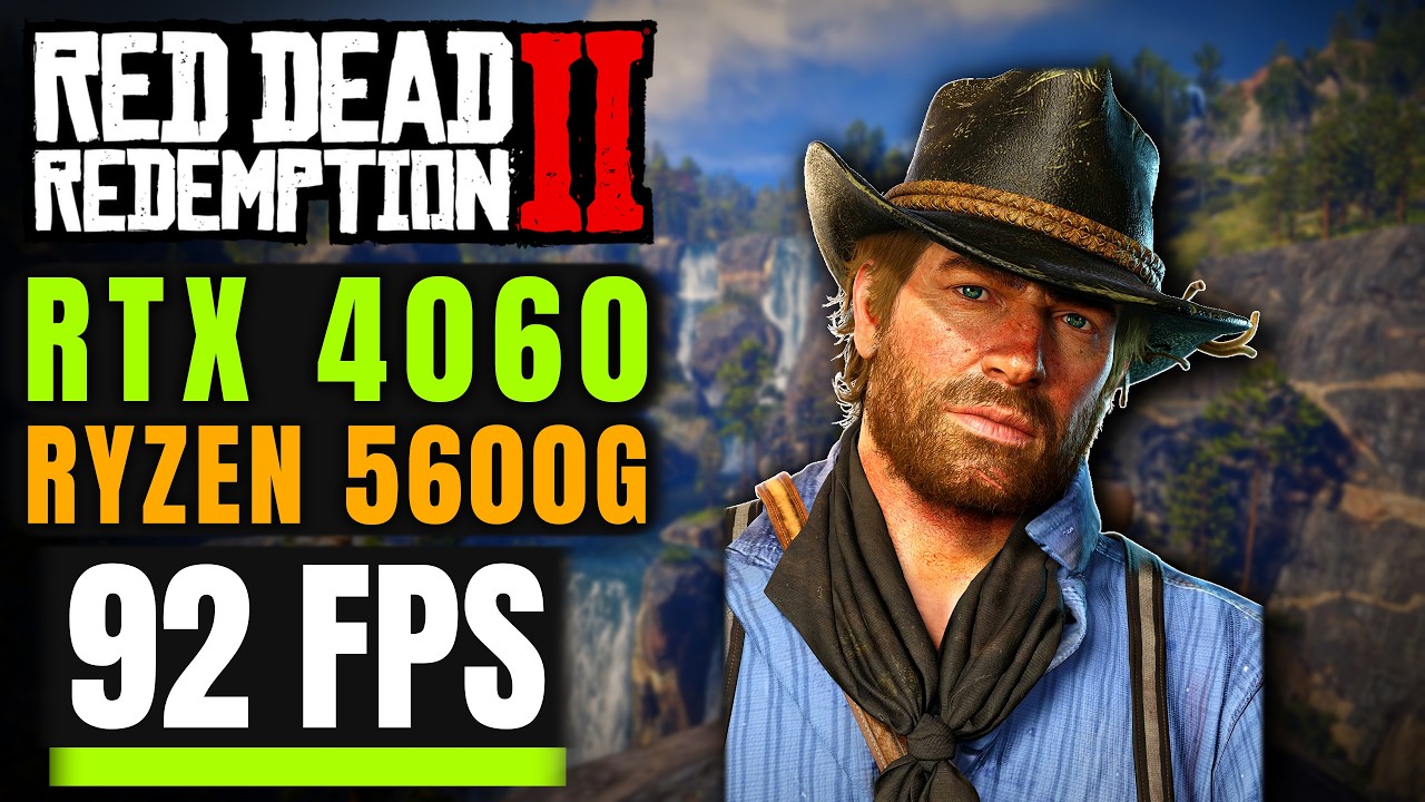 Red Dead Redemption 2 on RTX 4060 + Ryzen 5600G – 1080p/1440p/4K