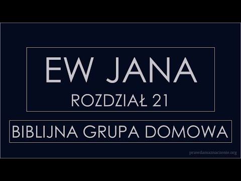 EW JANA 21 "... Ty pójdź za mną."