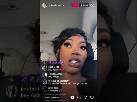 Asian Doll talks beefing with dress maker on IG live “She’s a fan!”
