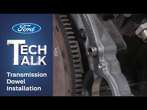 Transmission Dowel and Torque Converter Installation | Ford Tech Talk