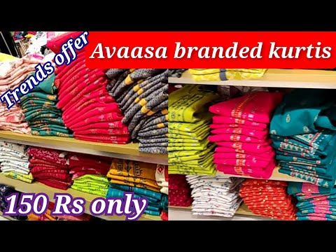 How to purchase avaasa branded kurtis for 150Rs|| Ajio summer Sale|| Reliance trends latest offers