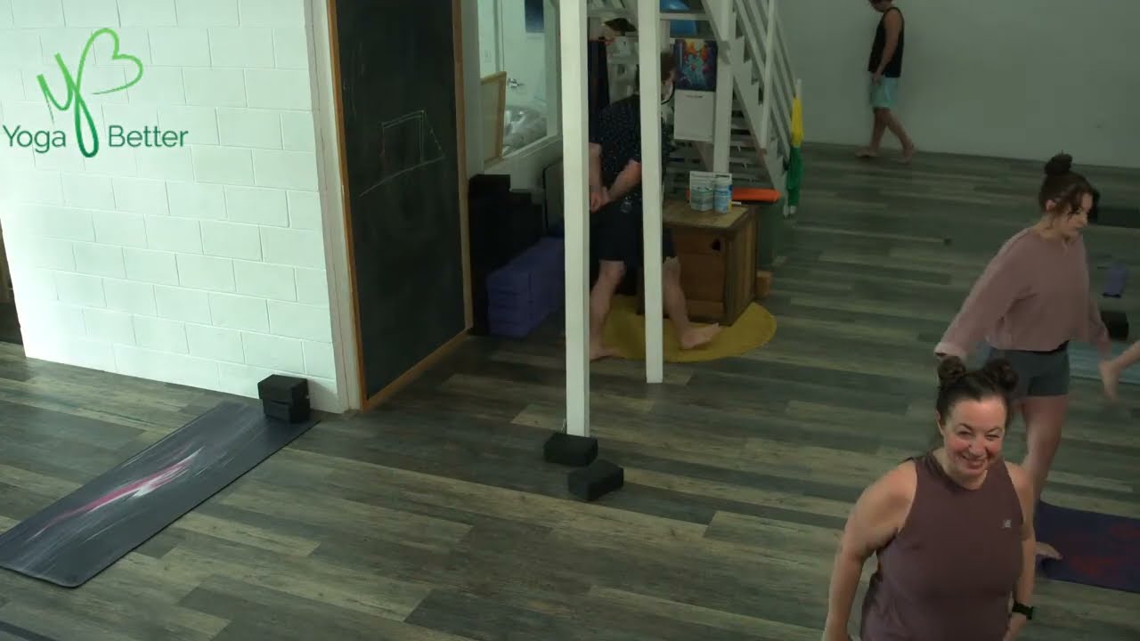 Level 1 - 6:15pm 7.17.25 w/ ANDREW @ Yoga Better Studio! (class starts @ 00:03:56; ends @ 01:12:38)