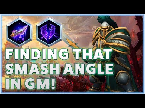 Varian Colossus Smash - FINDING THAT SMASH ANGLE IN GM! - Grandmaster Storm League