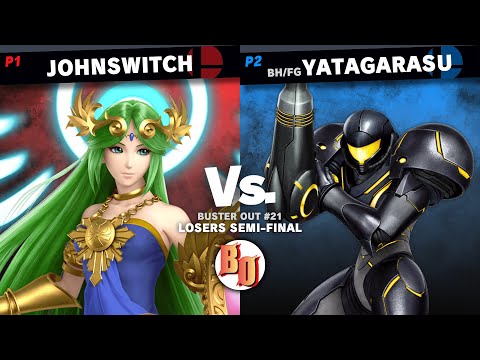 Buster Out #21 - JohnSwitch (Palutena) VS BH/FG | Yatagarasu (Samus) - Winners Round 3